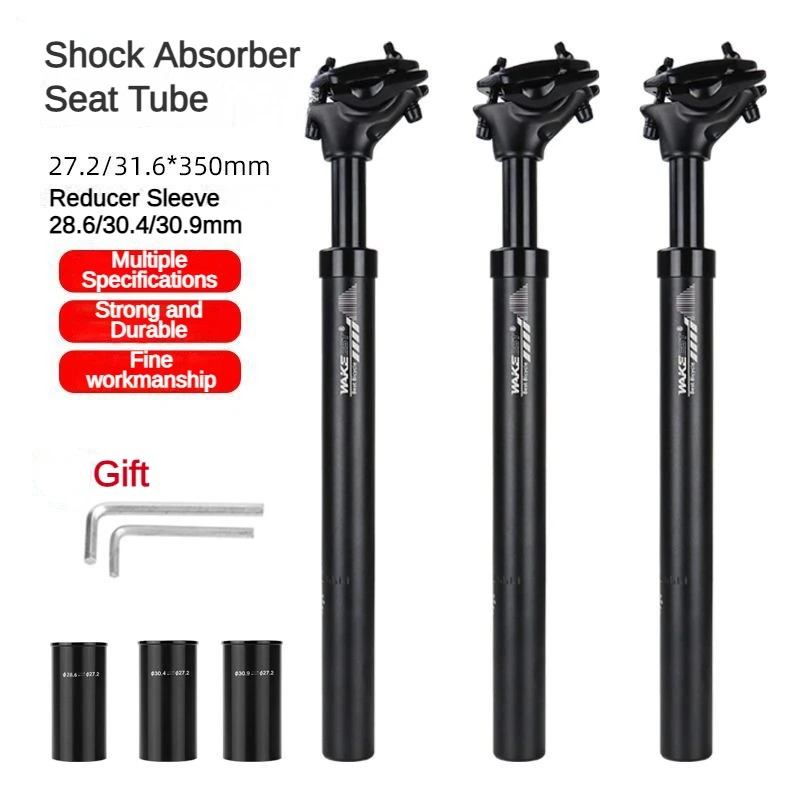 

Mountain Bike Shock Absorber Seat Tube Aluminum Alloy Seat Tube CNC Spring Shock Absorber Seat Rod Dead Fly Folding Accessories