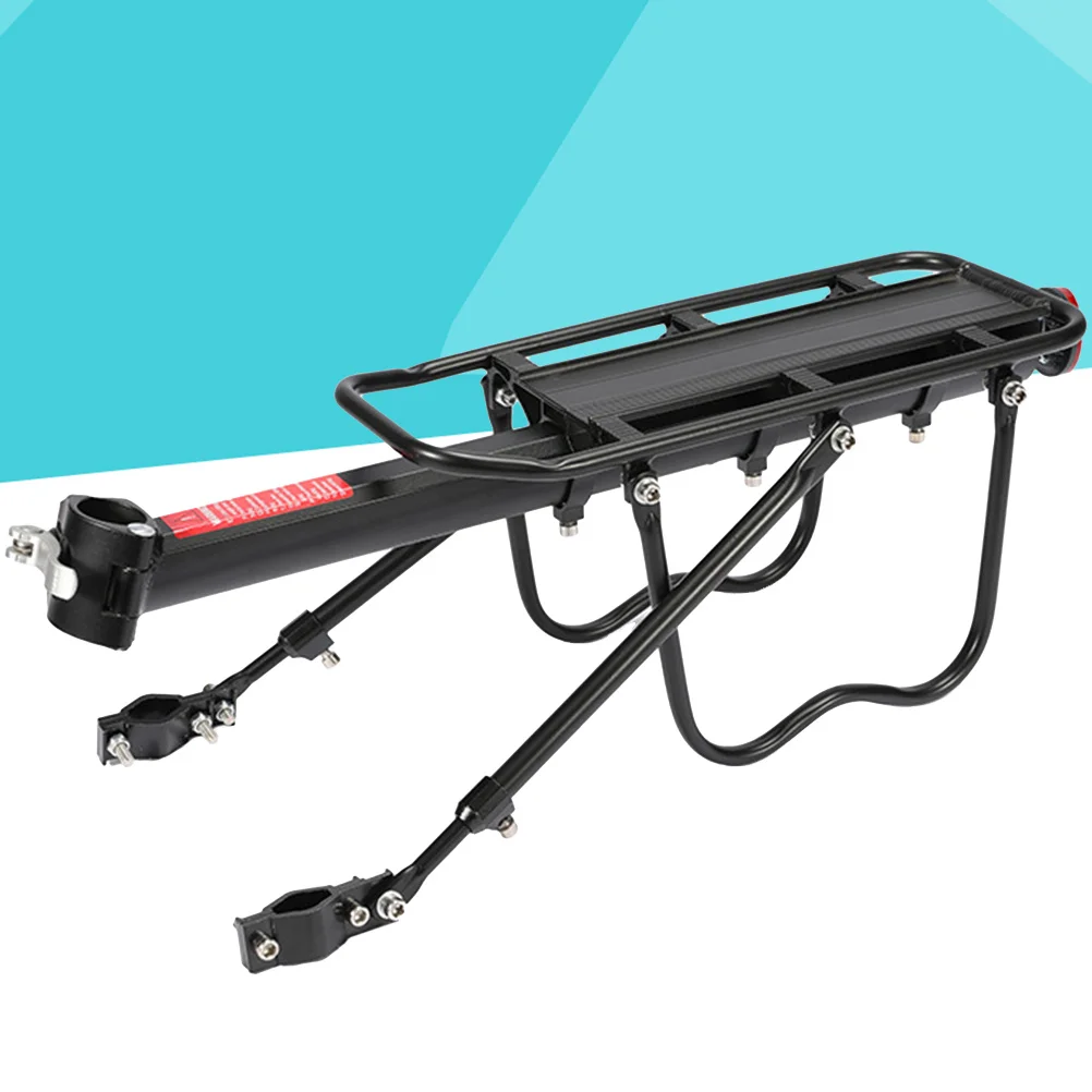 

Rear Shelf Durable Lightweight For Mountain Bike Road Bike Outdoor Commute Cargo Carrier Back Stand Luggage Rack Bicycle Trunk