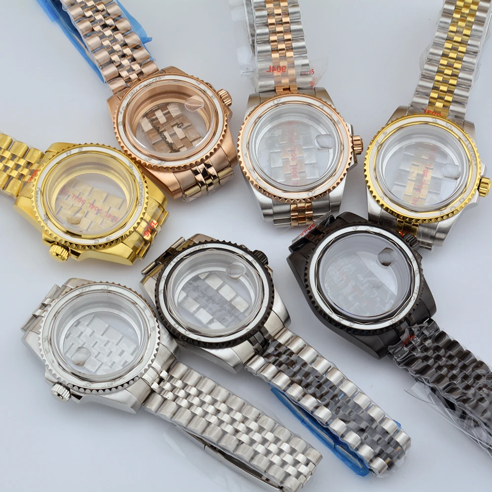 

NEITON 40mm Watch Case Sapphire Glass Fit NH35 NH36 NH34 ETA2824 2836 Miyota8215 DG2813 5833 PT5000 Movement