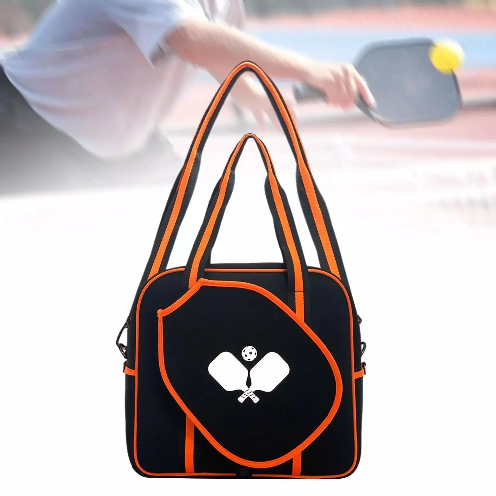 Bolsa de tênis para esportes ao ar livre Bolsa de tênis com alça removível e ajustável