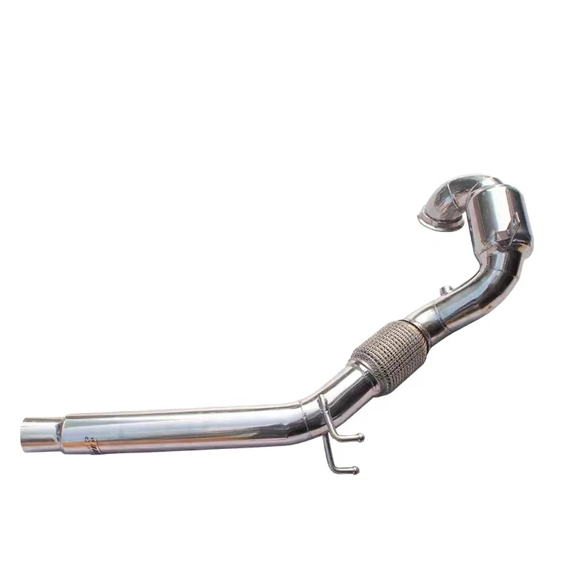 

High Performance Downpipe For VW Golf MK7/MK7.5 GTI 2.0T 2014-2020 High quality with catalyst Exhaust Downpipe