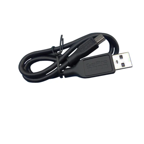 Imagen 2 del producto Cable de carga Original línea negro plata blanco USB 3,0 Cable de datos sesión para GoPro Hero 5 6 7 8 9 10 11 12 Cable de Cámara de Acción