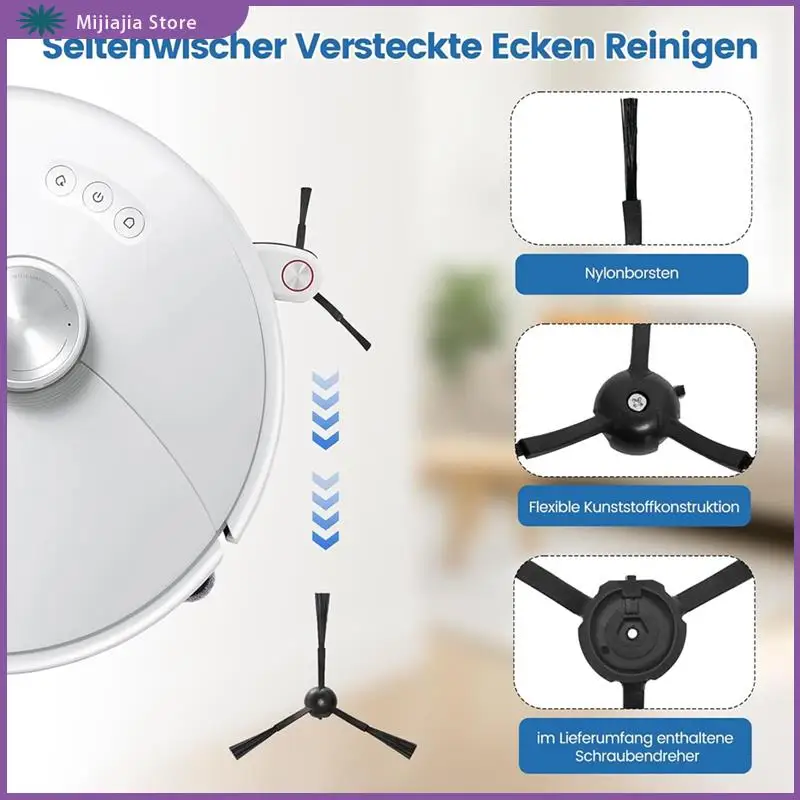 Zubehör Kit für Roborock S8 Pro Ultra Roboter Staubsauger Hauptseite Pinsel Hepa-Filter Mopp Tuch Staub Taschen Ersatzteile