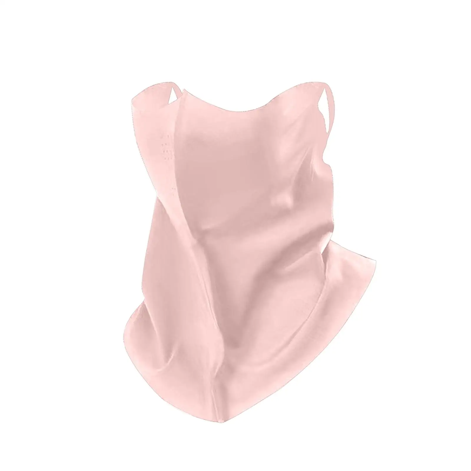 Máscara facial de protección solar de verano, pasamontañas transpirable de seda de hielo para el cuello para mujeres, senderismo, pesca, uso al aire libre