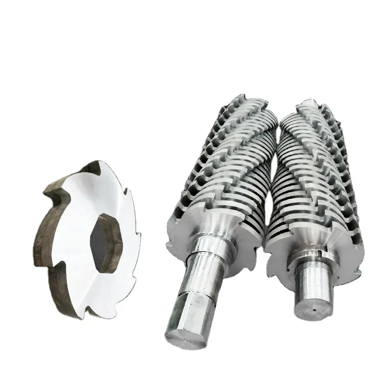 Wear-resistant Double Shaft Plastic Metal Shredder Blade for Waste Recycling industry