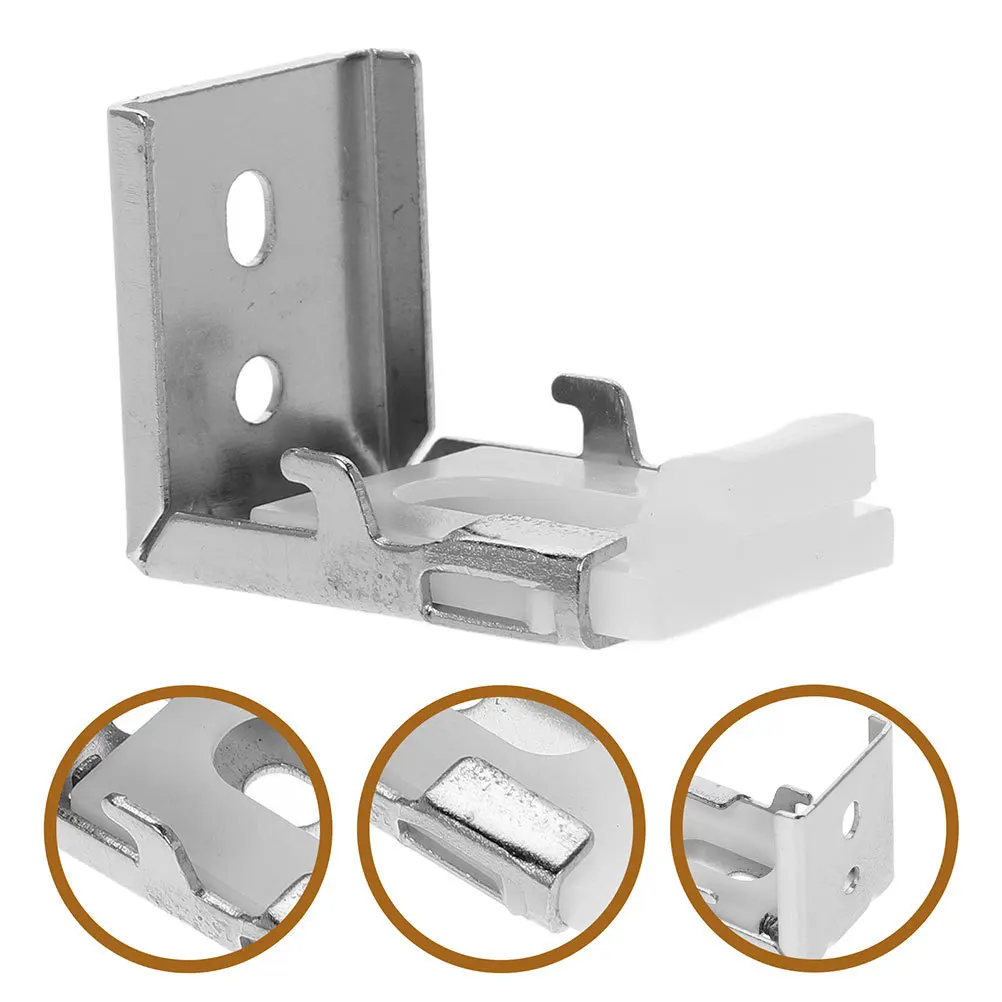 

2pcs Vertical Blind Mounting Brackets Replacement Accessories For Roller Blinds Valance Clips Diy Installation Kit Home Office