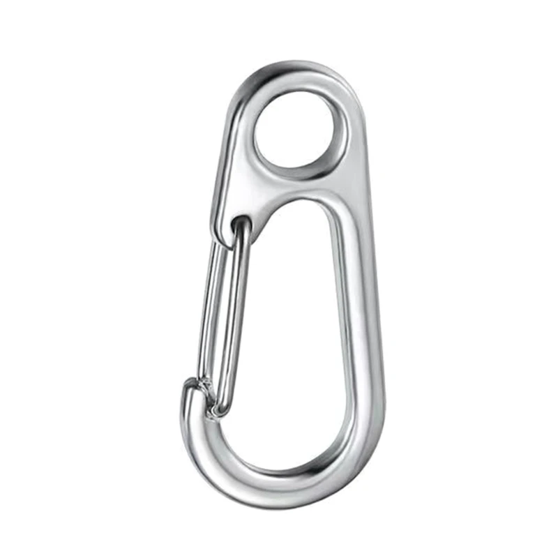 10Pcs Mini Keychain Zinc Alloy Heavy Duty Keychain Carabiner Multifunction Carabiner Keychain Heavy Duty Belt Key Holder