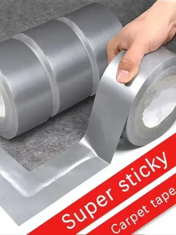 Super Sticky Cloth Duct Tape Carpet Binding Floor Waterproof Heavy Duty Industrial Adhesive Tape Repair Bundles