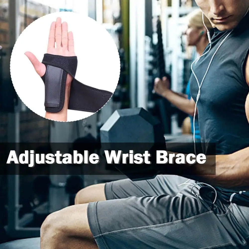 1PC Adjust Splint Sprains Arthritis BandBandage Orthopedic Wrist Support Brace Splint Brace Tunnel Finger Hand Carpal Wrist D2Z4