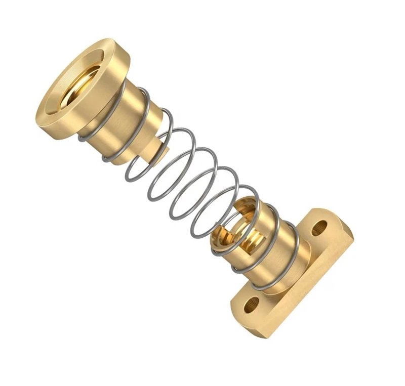 T8 Anti-Spiel-Leitspindel Messing/POM Federmutter Eliminierung Spaltleitung 2 mm/4 mm/8 mm für CNC 3D-Druckerteile Ender 3 CR10/Tornado – Detail 14