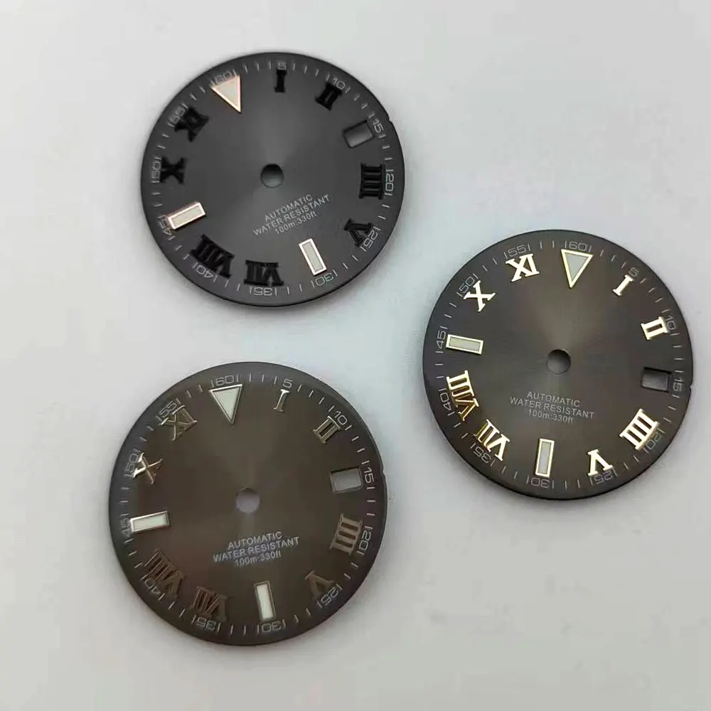 CORGEUT 29mm sterile dial luminous fit NH35 NH34 Movement