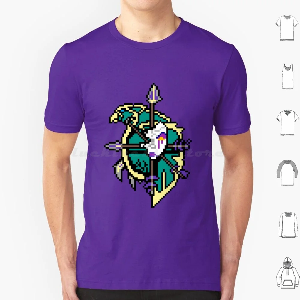

Forsaken Crest-16 Bit T Shirt Cotton Men Women DIY Print Sylvanas Windrunner Sylvanas Windrunner Banshee Queen Banshee Queen