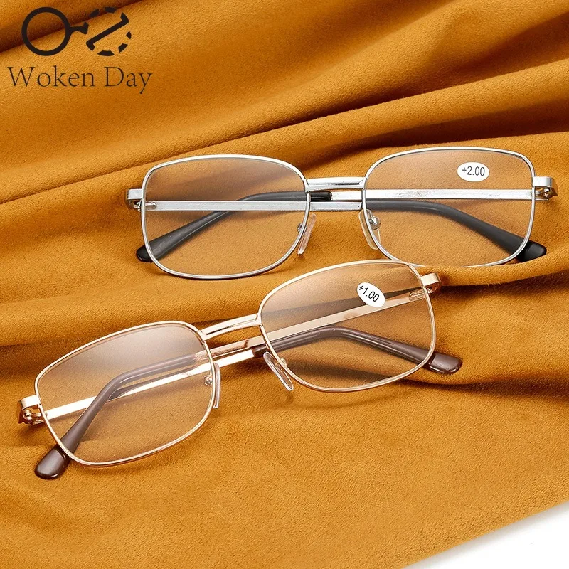 High Quality Reading Glassess Metal Frame Presbyopia Glasses Computer Glasses Fashion Resin Presbyopia Vision Protection Glasses