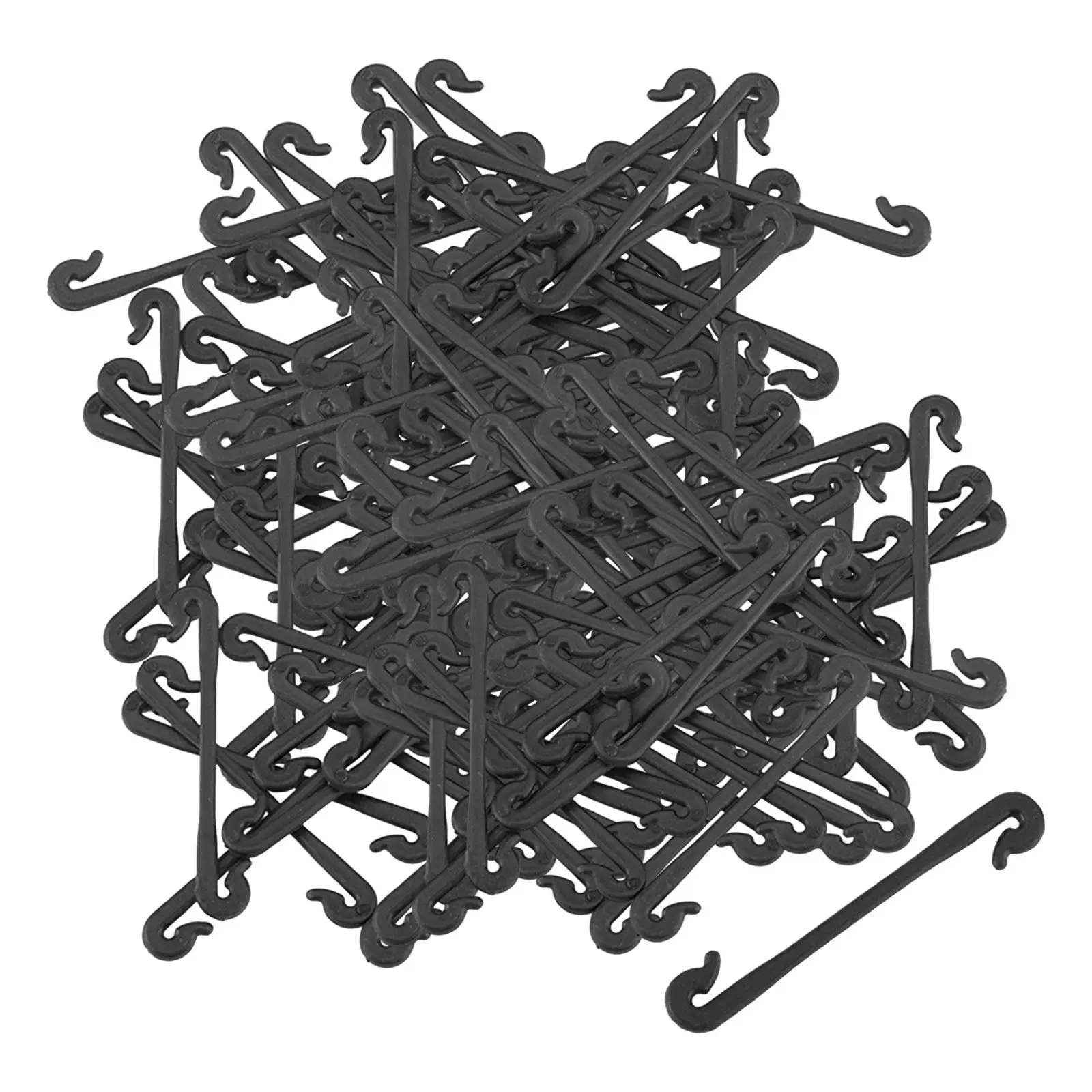 200 قطعة من مشابك دعم نباتات الحديقة بإبزيم مربوط