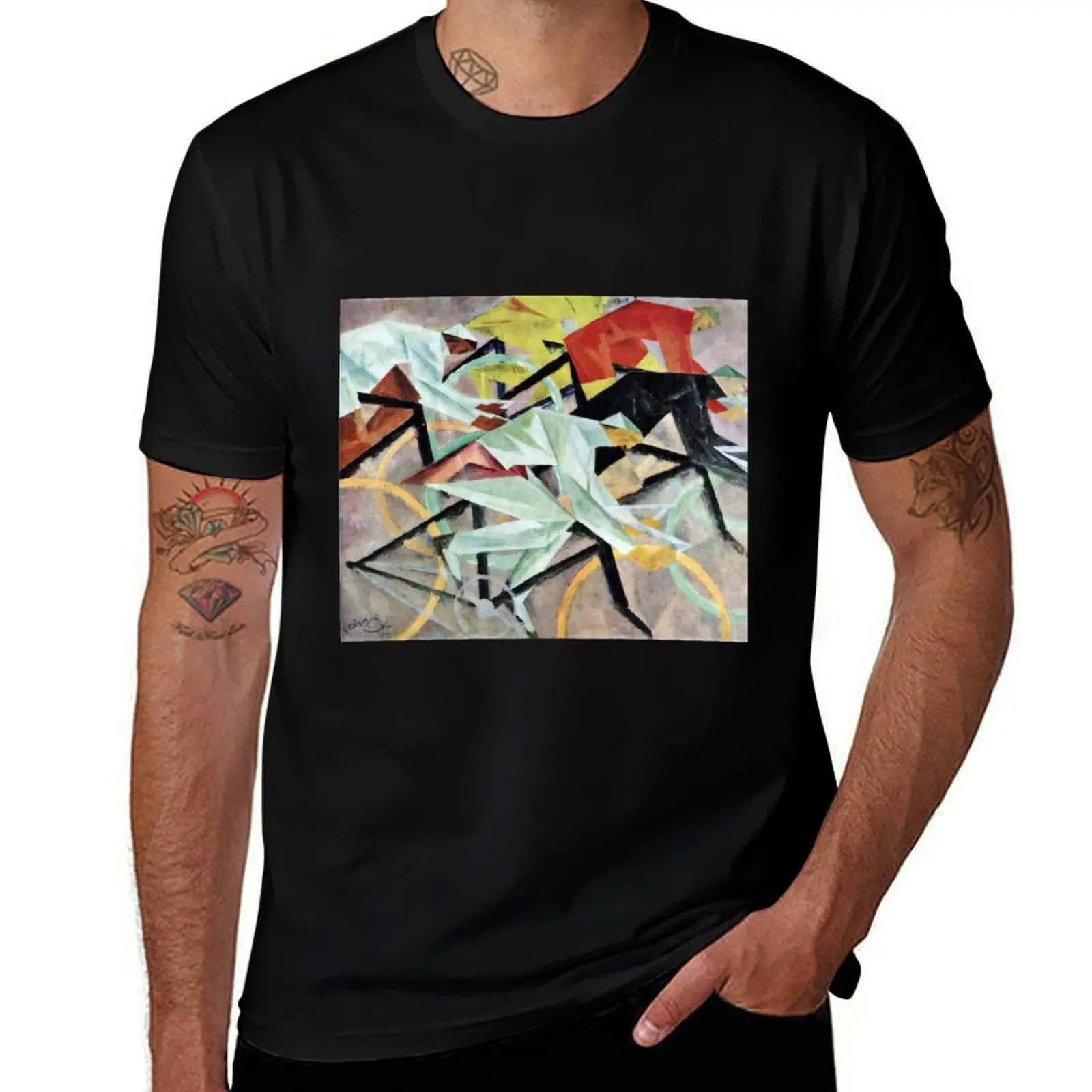 

Lyonel Feininger T-Shirt man t shirts for men man t shirt heavy cotton T-Shirt