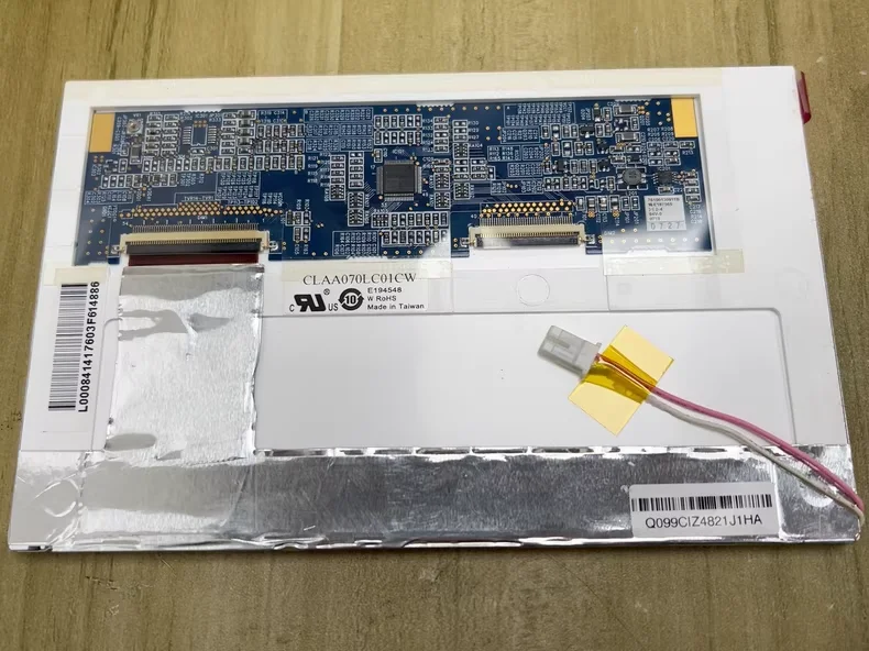 7 "لشاشة عرض LCD CLAA070LC01CW المتوفرة في المخزون #1