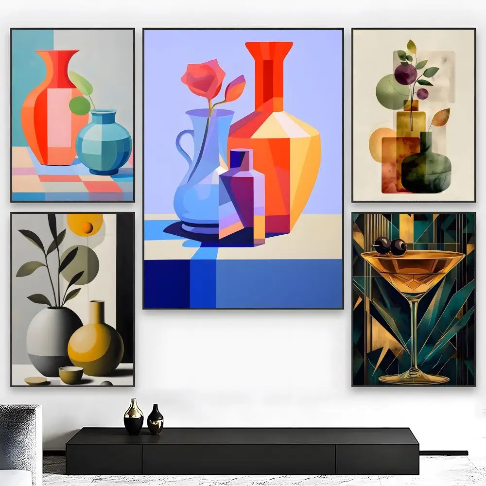 ANIME Art Modern Abstract Still Life Poster Wall art print art suitable for living room bedroom bar parlor home decor gift