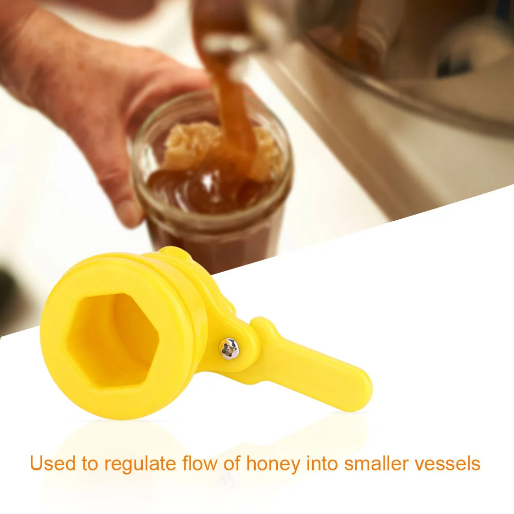 1pc Honey Gate Honey Valve Hive Equipments Bottling Honey Extractor Nylon Plastic Food Grade Non-toxic Durable Beekeeping Tools