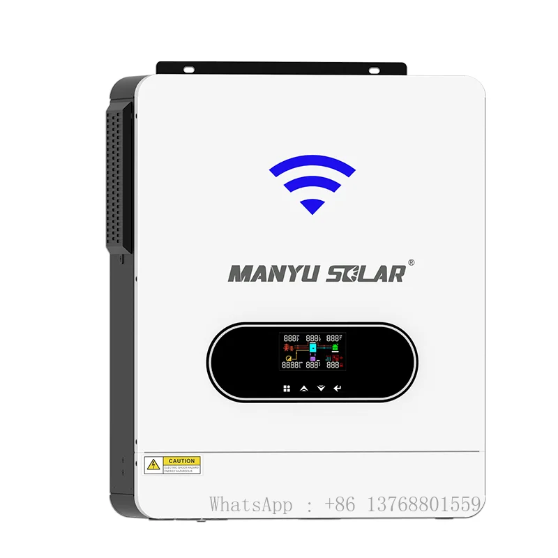 3.6kw 6.2kw 24V 48V Solar Hybrid Inverter Pure Sine Wave Off Grid Inverter For Solar System With MPPT Solar Charger