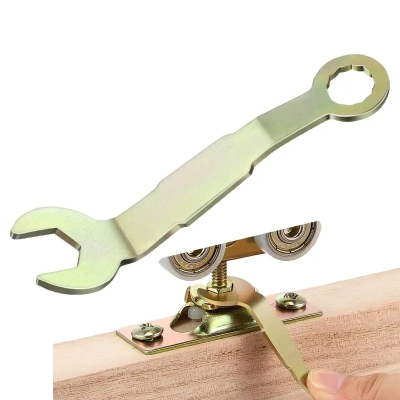 

Pocket Door Adjustment Wrench Practical Door Hinge Adjustment Tool Pocket Door Tool Sturdy Bifold Closet Door Wrench Pocket Door
