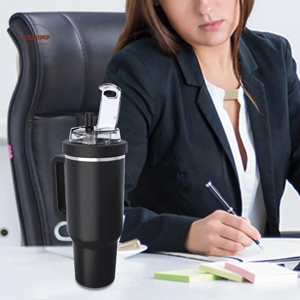 

30oz Tumbler Flip Straw Lid Concealed Straw Splash Resistant Cup Replacement Cover Dust-proof Leakproof Cup Topper Lid Gym