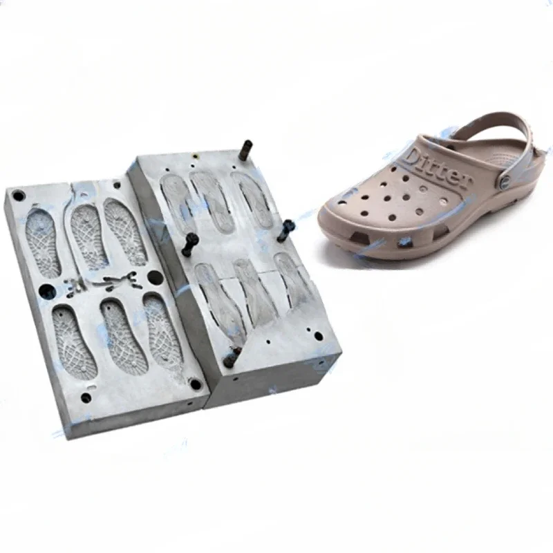 Lady Style Garden Shoe Making Plastic Injection Aluminium Mold