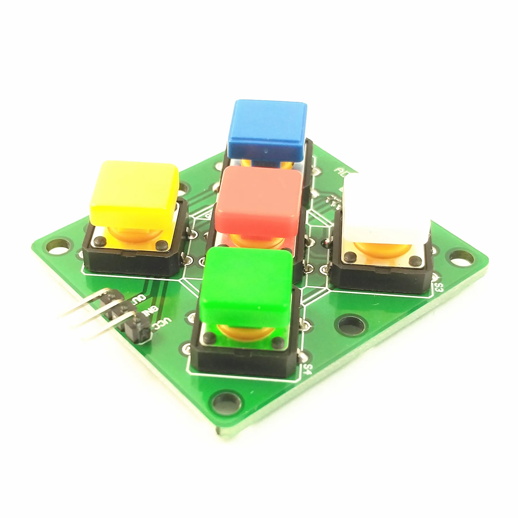 AD Keyboard Simulate Five Key Module Analog Button for Arduino Sensor Expansion Board