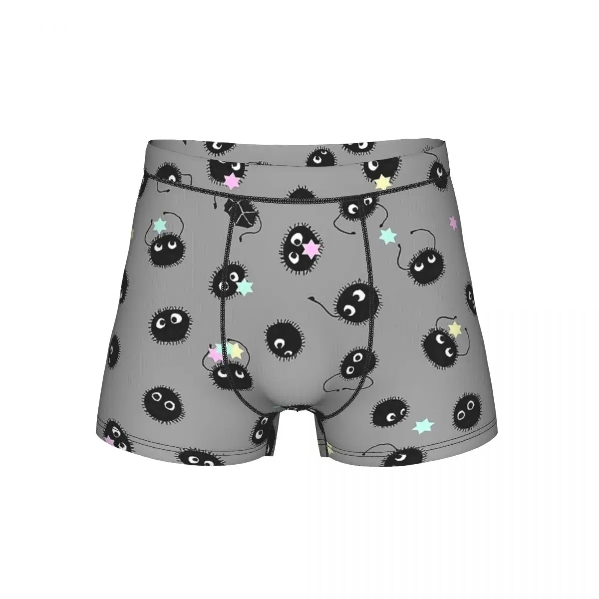 

Мужские трусы-боксеры с изображением Тоторо-Миядзаки, аниме, дышащие, в коробке