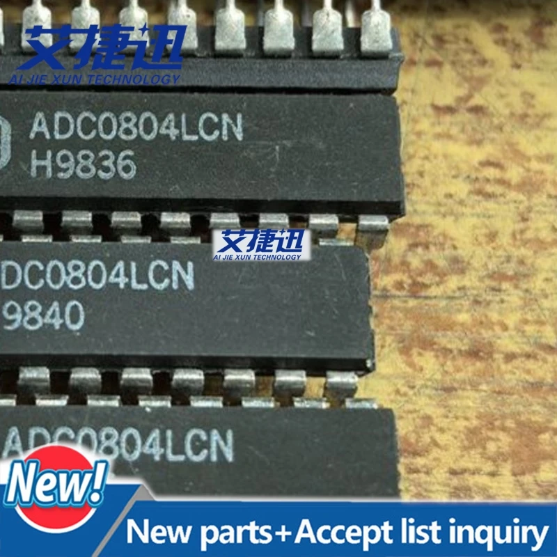 5pcs/lot ADC0804LCN DIP20 chips Electronic components