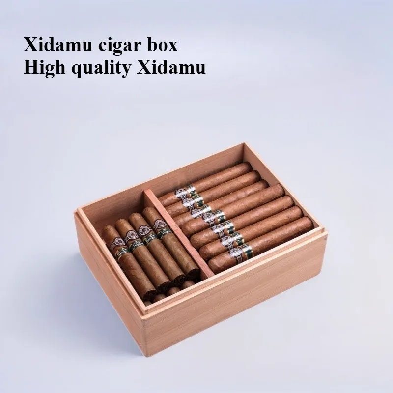 

Large Capacity Storage Pure Cedar Cigar Box Wooden Cigar Box Xidamu Cigar Cigarette Box