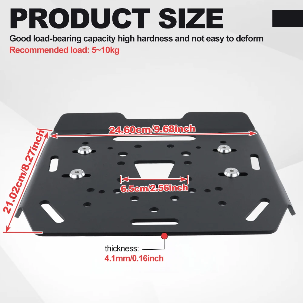 Motorcycle Rear Luggage Rack Cargo Rear Carrier Support Holder Bracket Tail Rack For YZF R6 2017-2023 2024 2025 2026 For YAMAHA