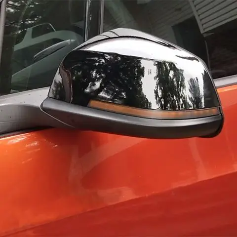 

Крышка зеркала заднего вида с боковым крылом, чехол для зеркала заднего вида, глянцевый черный для BMW серии 1, 2, 3 4 F20 F21 F22 F30 F32 F36 X1 F87 M3