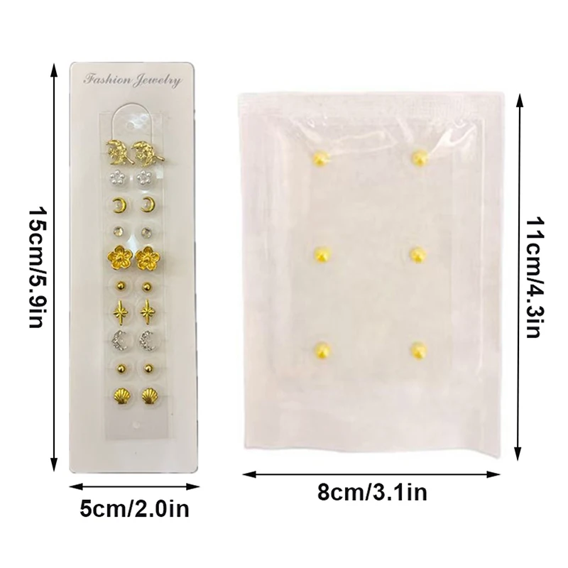 Ear Care Seeds Acupuncture Auricular Ear Sticker Massage Therapy Needle Patch Auriculotherapy Pearl Flower Moon Ear Sticker