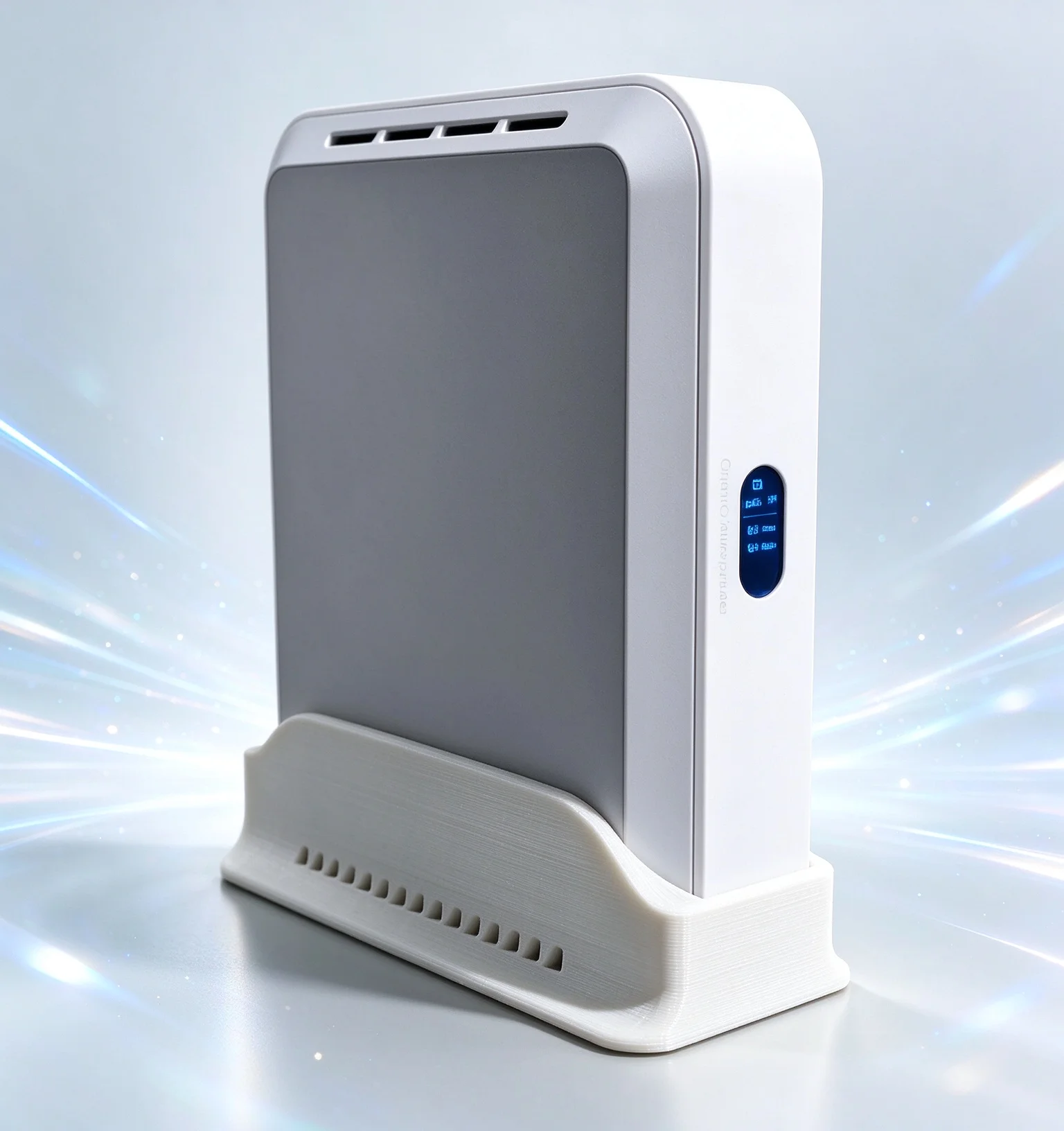Desktop Stand For Ubiquiti (UCG-Max/UCG-Fiber) Hold Gateway Device Upright On Table Tops To Release Counter Space And Keep Inter