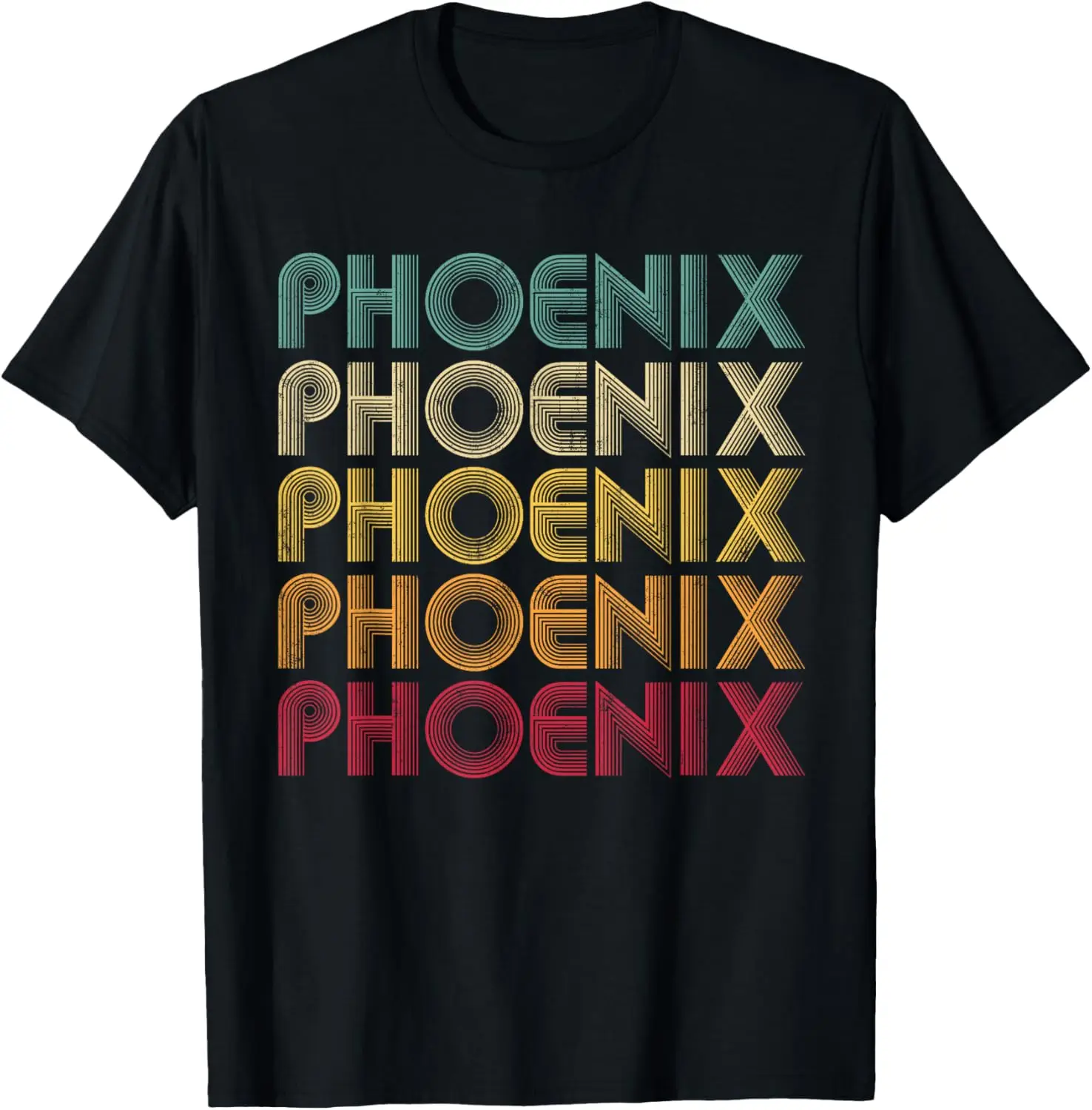 

PHOENIX AZ ARIZONA Retro Vintage 60's 70's T Shirt Mom Dad T-Shirt