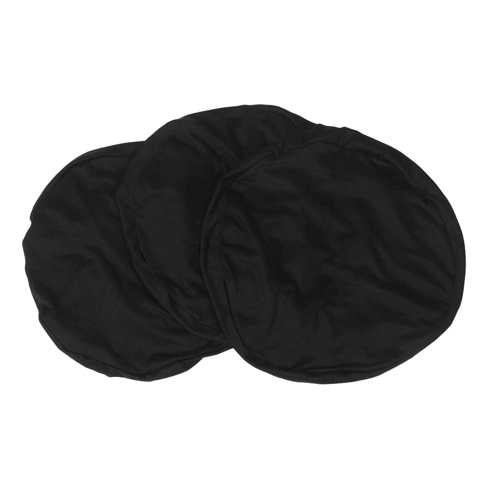 

3Pcs Stretch Elastic Seat Covers Round Stool Slipcovers Washable Bar Stool Protector Home Decor Round Chair Seat Cover