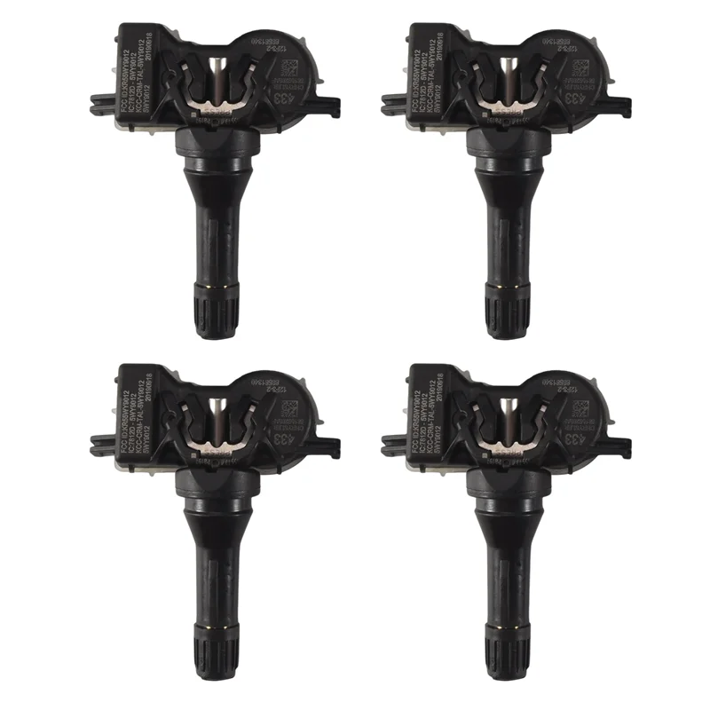 

4 шт. автомобильный датчик системы контроля давления в шинах Tpms 433 МГц для Dodge Dart Chrysler 68193586Ac 68252493Ab 68105280Af