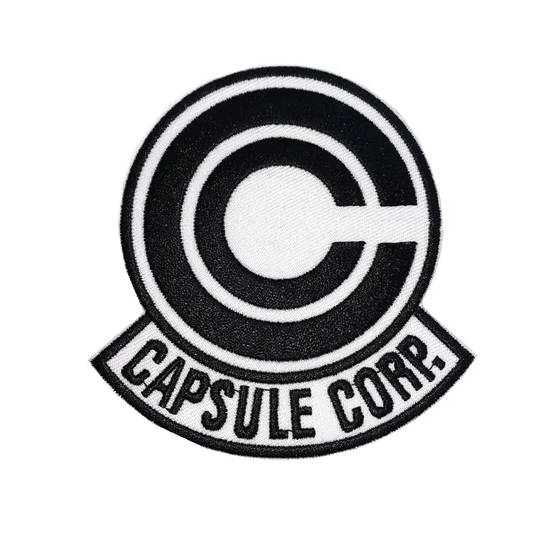 CAPSULE CORP Patches High Quality Embroidered Tactical Military Hook Loop Badge for Backpack Jacket Clothing Accessories