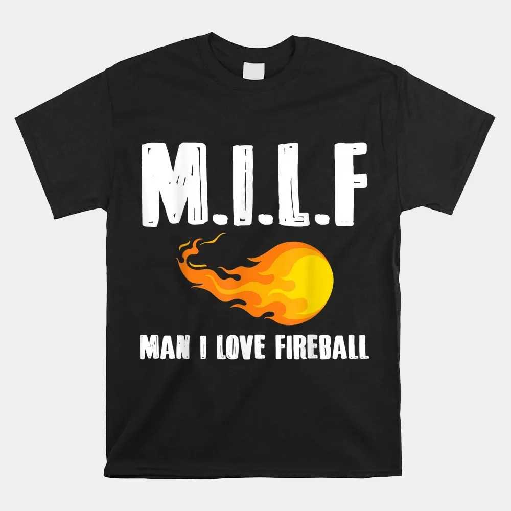 Haunt Reaper Men T Shirt Man M I L F I Love Fireball Shirt Gift Tee O-neck Short Sleeve Plus Size Top Tees