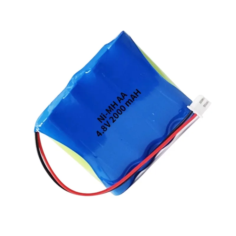 Replacement battery 4.8V AA 2000mah rechargeable battery pack for equipment instruments and toys