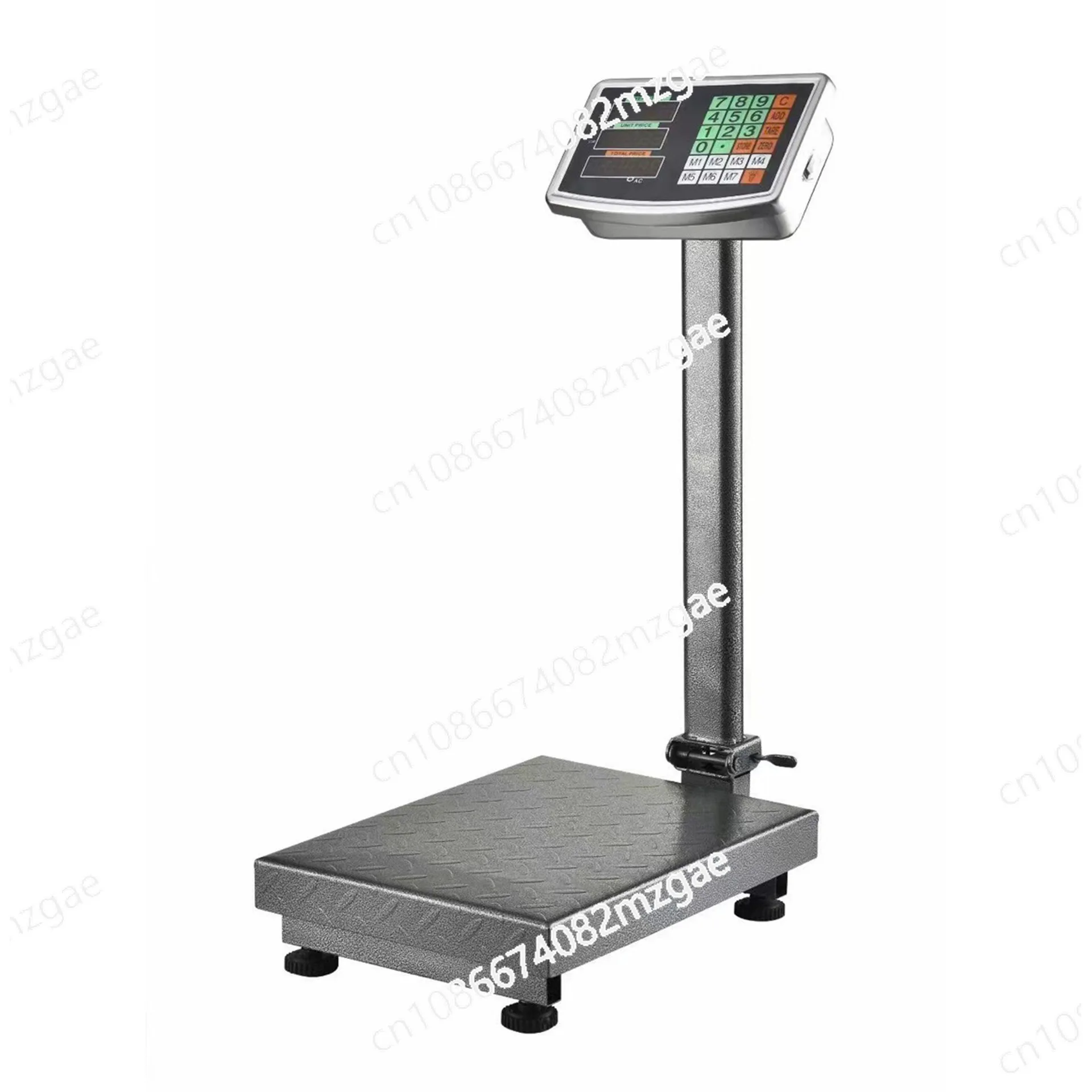 110v 220v Commercial 150kg 200kg 300kg electronic folding weighing platform bench scale, floor scale