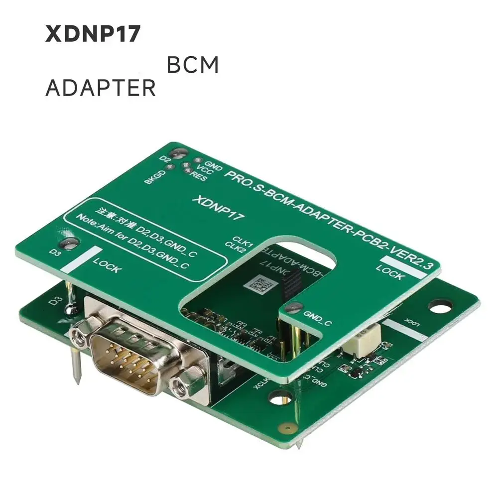 Picture 7: Xhorse XDNP17 Adapter For Porsche IMMO BCM Adapter Solder Free Work With VVDI Prog Mini Prog Key Tool Plus Programming Devices