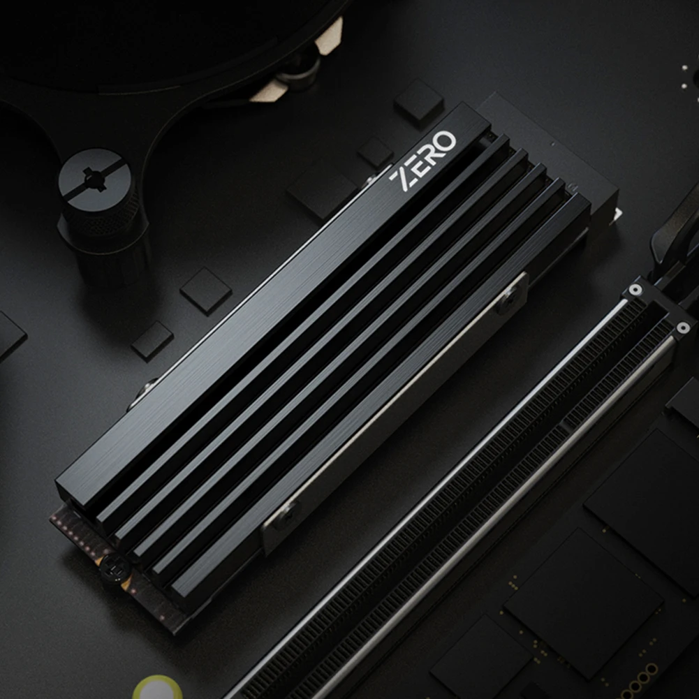 

M.2 SSD Heat Sink with Thermal Pad Solid State Drive Cooler M.2 SSD Cooling Heat Sink for NVME M.2 2280 SSD