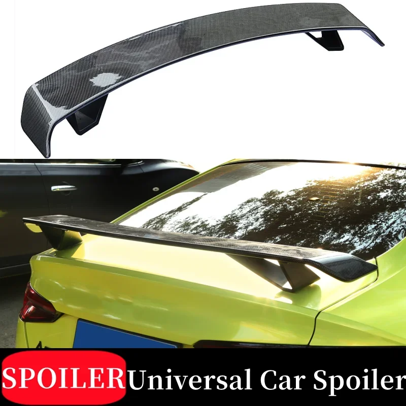 

133CM Sedan Universal Rear Trunk Lid Car Spoiler Wings For Audi A3 A4 B8 A5 A6 A7 TT TTS MK2 BMW VW Benz Kia Toyota Mazda Tuning