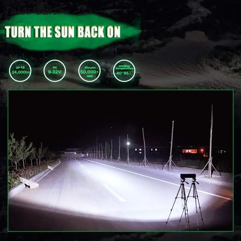 

57BA 240W LED Light Bar 12 Inch for Nighttime Driving with Robust Aluminum Housing & Modern Design Offroad Adventures Camping
