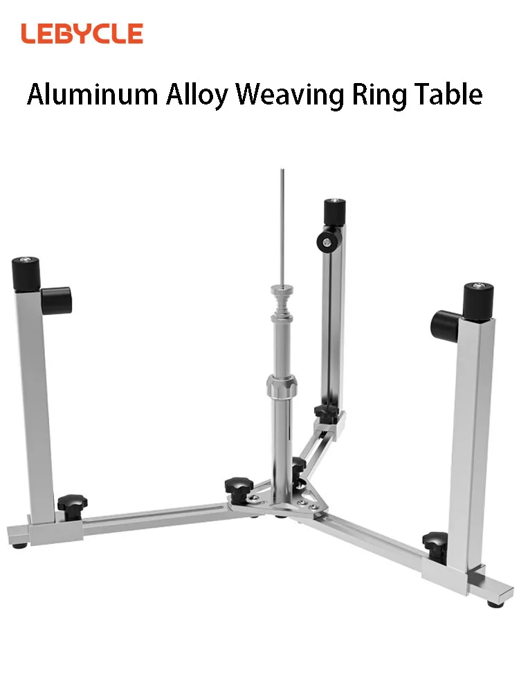 LEBYCLE Bicycle Wheel Building Stand Supports Quick Release And Hub Axle Architecture Foldable Model
