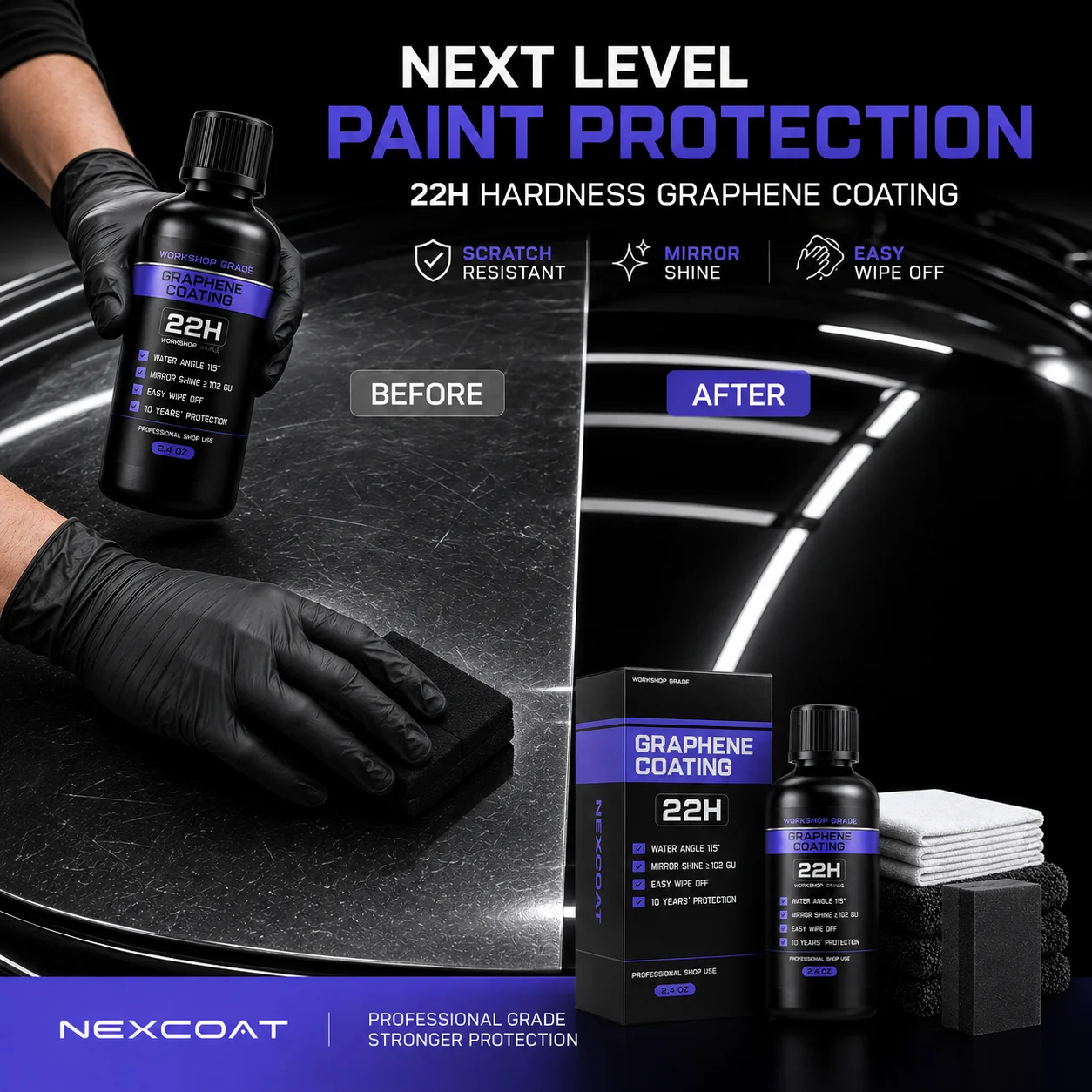 Spray de revêtement céramique - Car Wax Ceramic Coating avis et prix