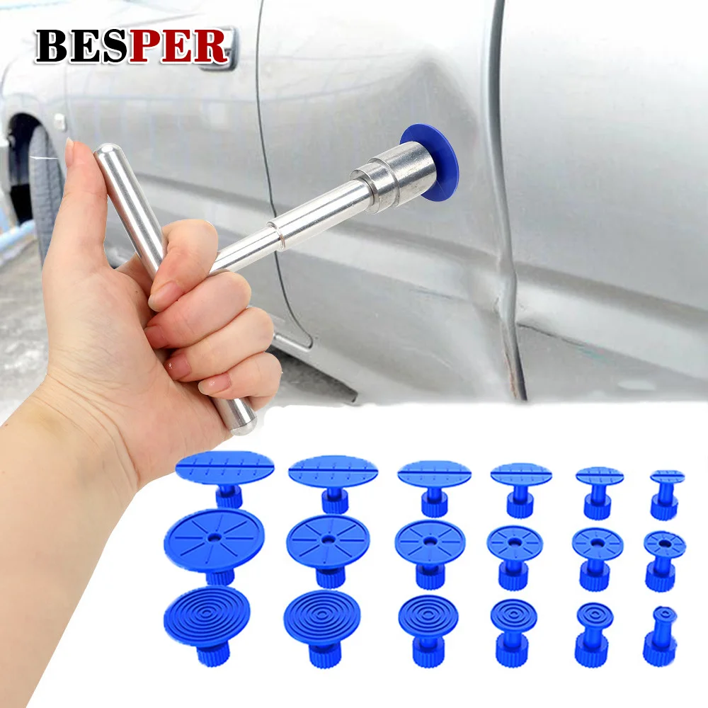 Besper Universal Car Dent Repair Puller Remove Dents Sheet Metal Plastic Suction Cup For Pulling Repair Kit Car Repair Tools