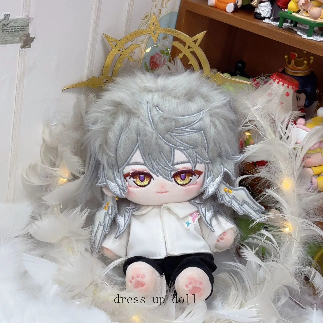 Honkai: Star Rail Sunday Handsome 20CM Cute Plush Doll Cotton Body Figures Anime Dress Up Plushie Toys Pillow Xmas Gift