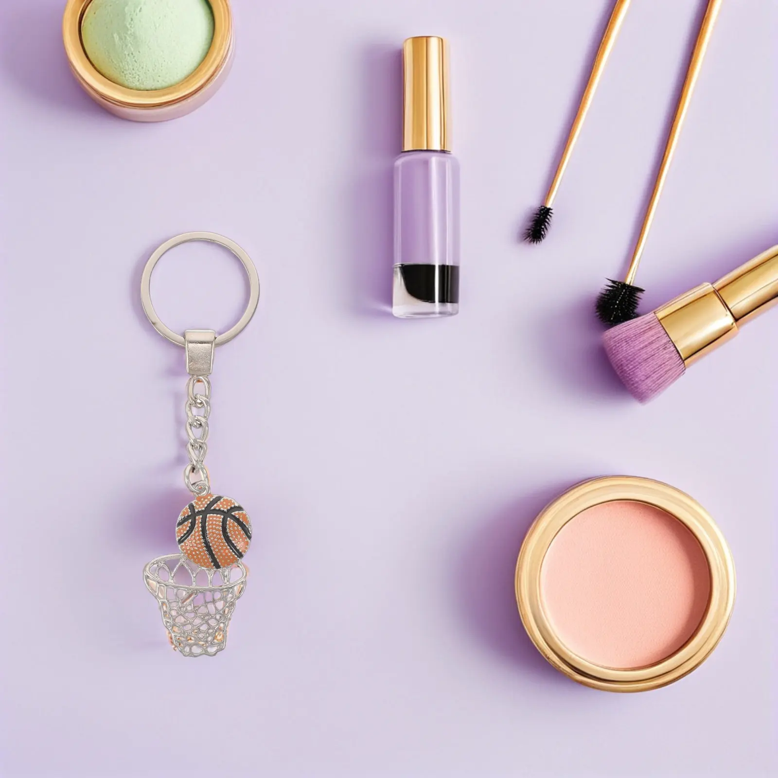 

Набор из 4 металлических брелоков в виде баскетбольных мячей, подвески-шармы для ключей, аксессуары для сумок и рюкзаков, сувениры для вечеринок